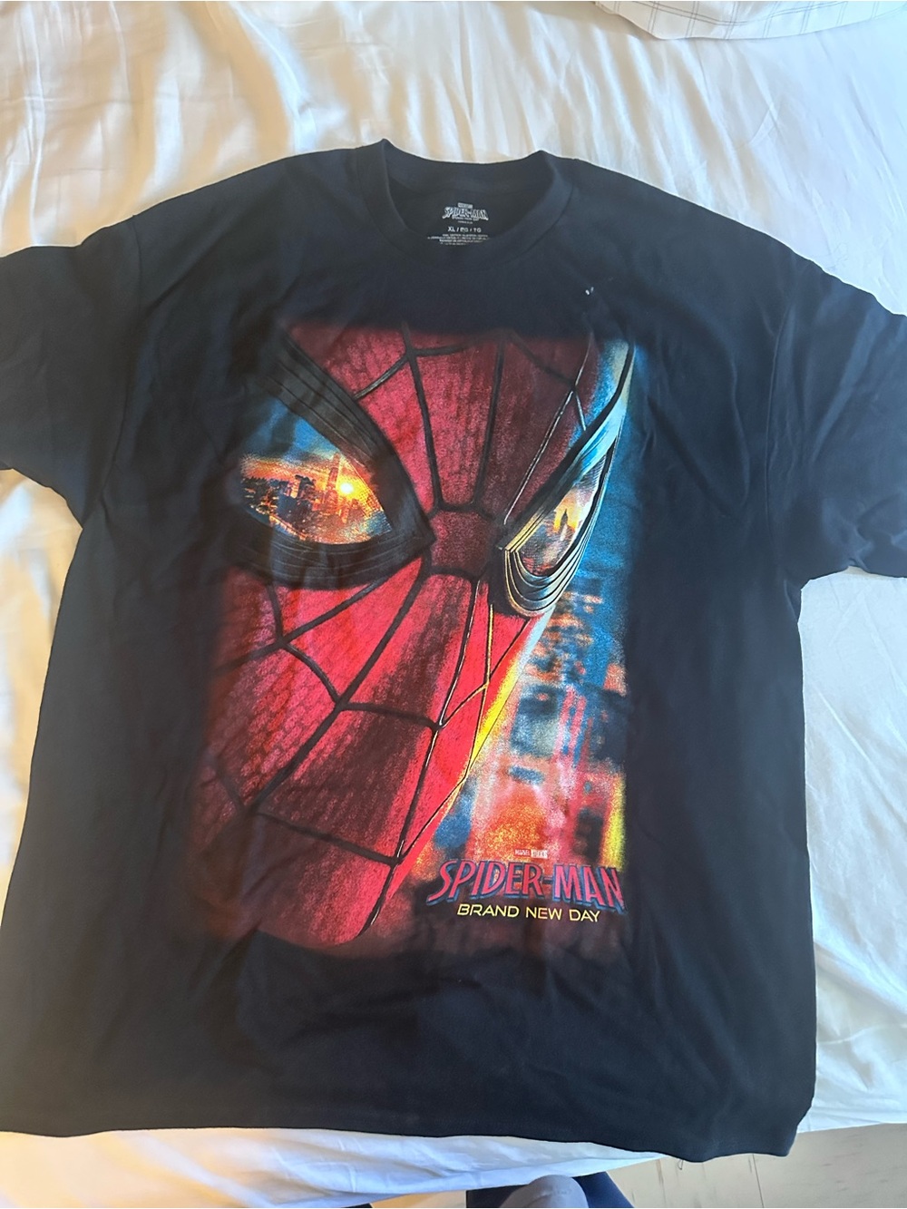 Marvel Spider-Man Black & Red Kids Graphic Tee - Brand New Day